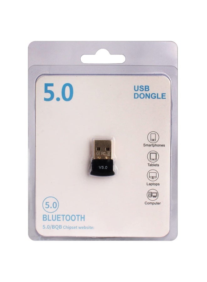 Terabyte USB Bluetooth Adapter for PC, 5.0 Bluetooth Dongle Receiver Supports Windows 11/10/8.1/7 for Desktop, Laptop, Mouse, Keyboard, Printers, Headsets, Speakers - Image 3